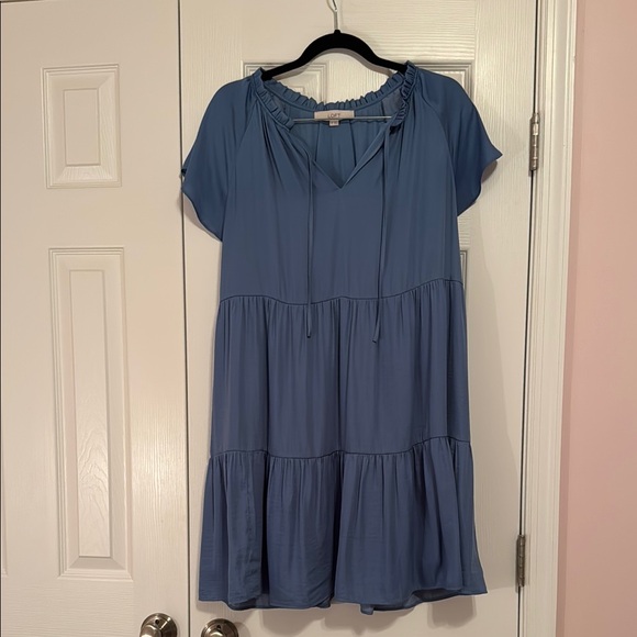 LOFT Dresses & Skirts - LOFT Blue Mini Dress